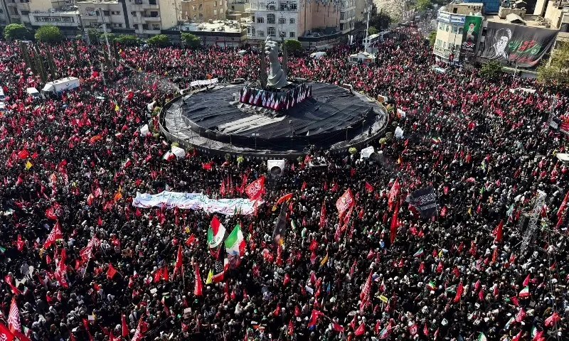 Funeral procession of Iran's assassinated supreme leader begins in Tehran as huge crowds expected