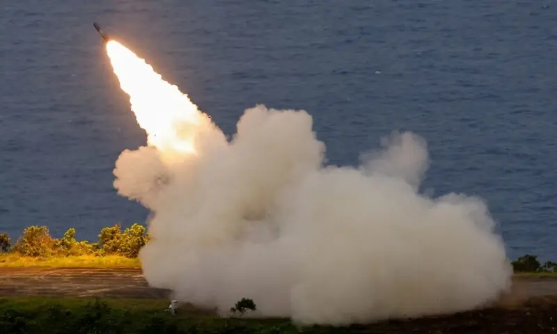 China says test fired missile in Pacific Ocean