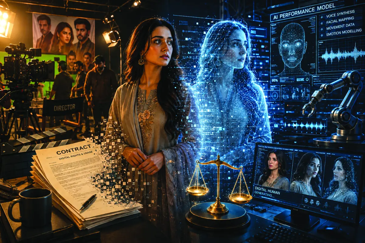 As the threat of AI replacing them looms larger, Pakistan's celebrities are fighting back