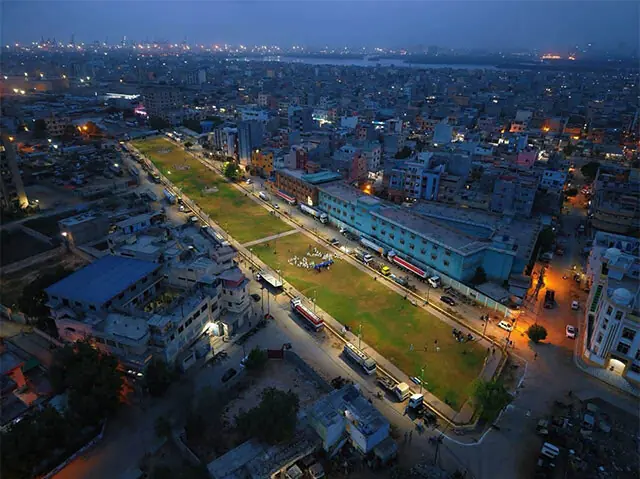 A view of the Hammad Awan Shaheed Park.—Dawn