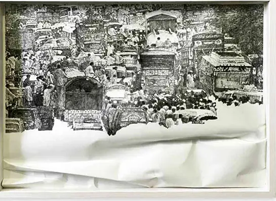 Some of the artworks displayed at the exhibition. —Fahim Siddiqi / White Star
