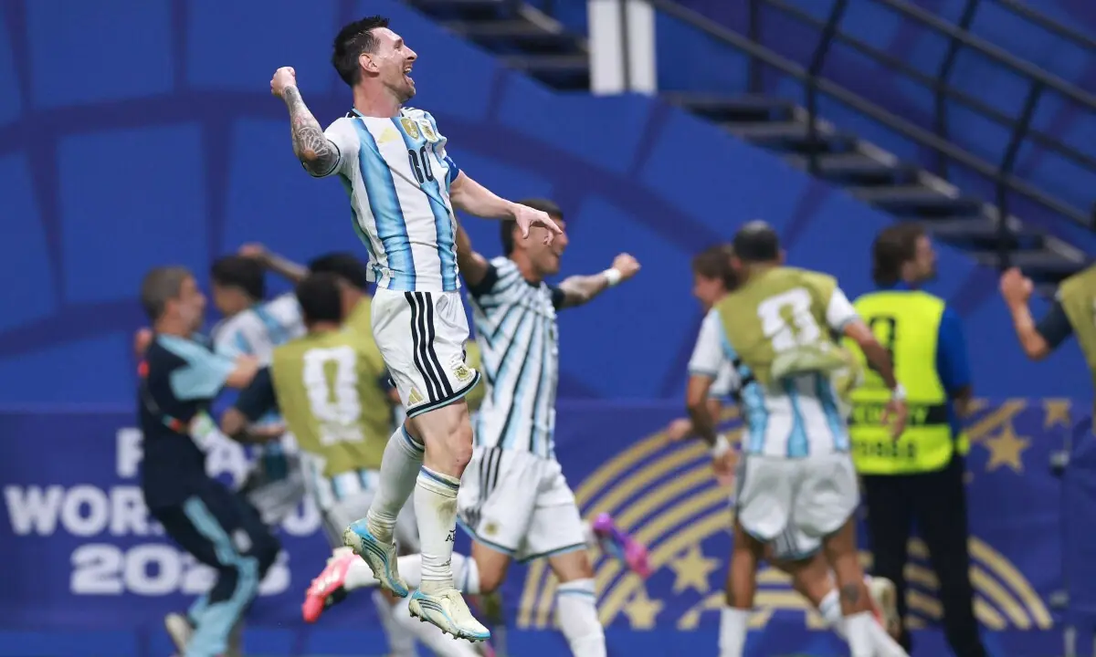 Argentina stage stunning late comeback to see off Egypt in FIFA World Cup
