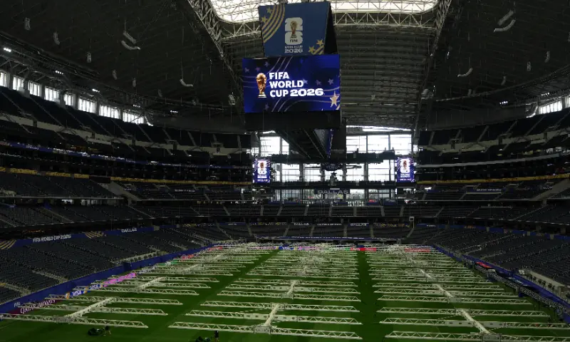 The Dallas Stadium ahead of the France v Spain semi-final at the 2026 FIFA World Cup in Arlington, Texas, US, July 12, 2026. — Reuters