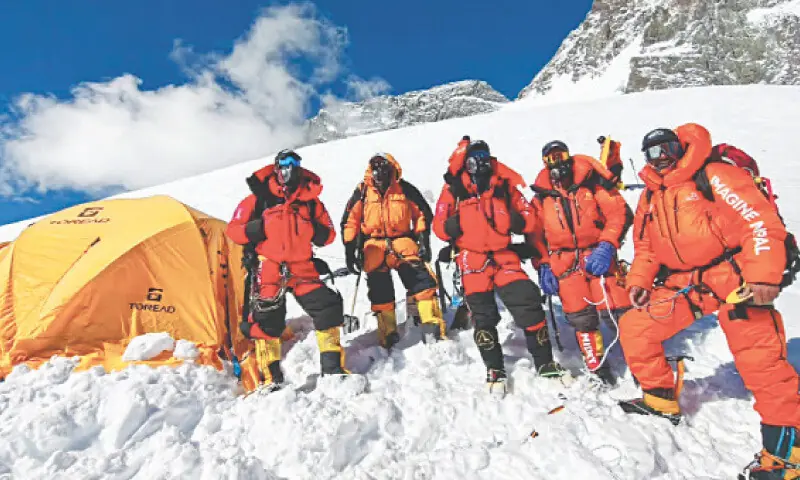 Two expeditions succeed in summit bids Two expeditions succeed in summit bids