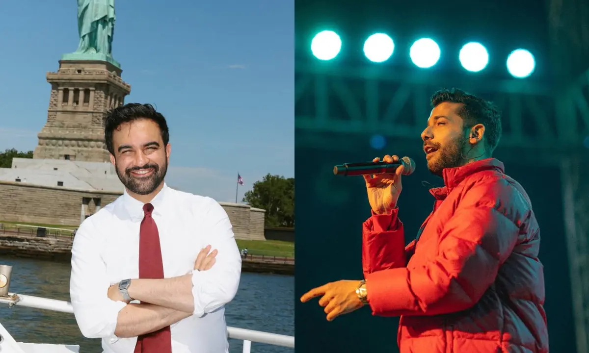 Zohran Mamdani says he's been listening to Shamoon Ismail's music for a few years