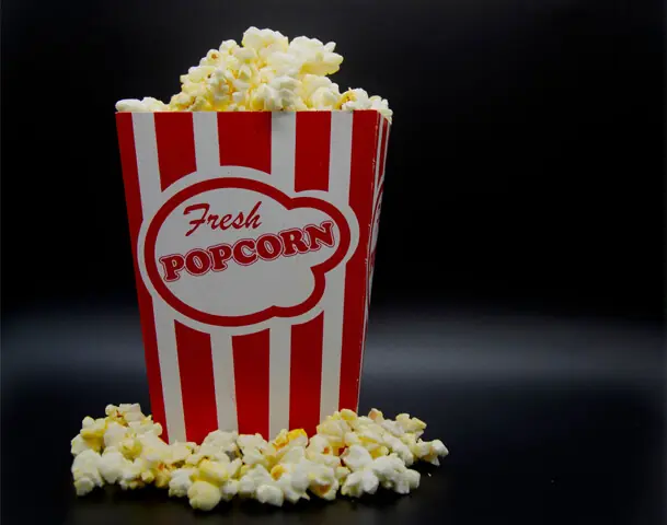  Popcorn in the cinema is popular around the world, with a sweet and savoury divide, often drawing on local flavours 