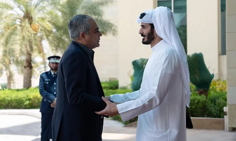Naqvi in Doha to discuss security cooperation
