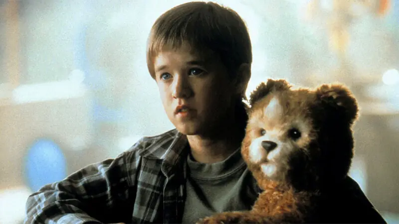 David, a synthetic robot child, played by actor Haley Joel Osment in the 2001 film A.I. Artificial Intelligence | Warner Bros