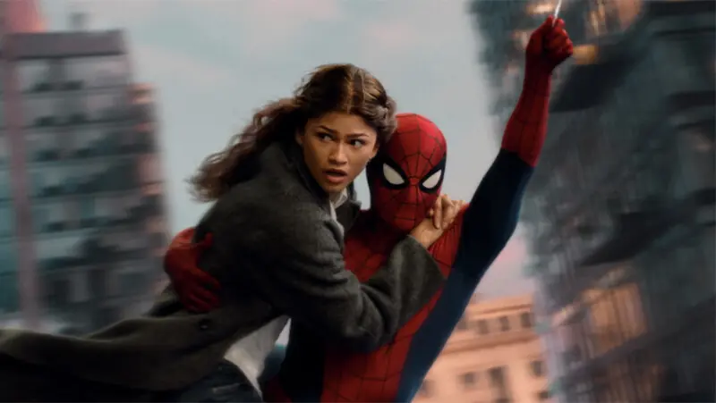 Tom Holland’s Peter Parker aka Spider-Man and Zendaya’s MJ