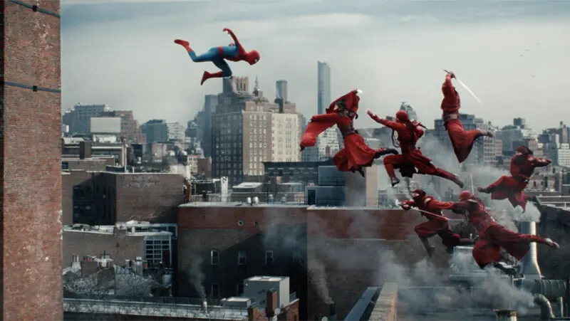 Spider-Man confronts the ninja-assassin group The Hand | Marvel Studios