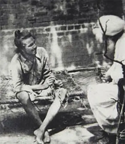 The last surviving picture of Bhagat Singh while he was jailed