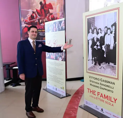 Italian Consul General Fabrizio Bielli at the event. —Dawn