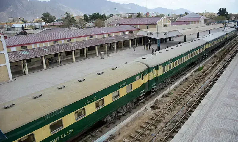 Jaffar Express Train Service Halted Between Quetta and Peshawar