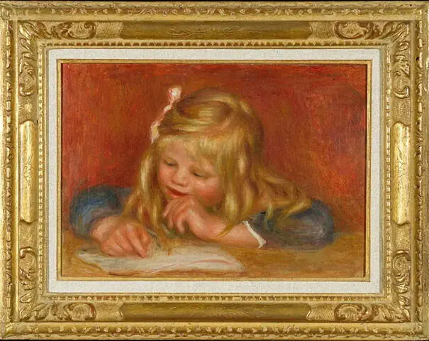 COCO Reading, a painting by Renoir, was stolen from the museum, but later retrieved.—Reuters
