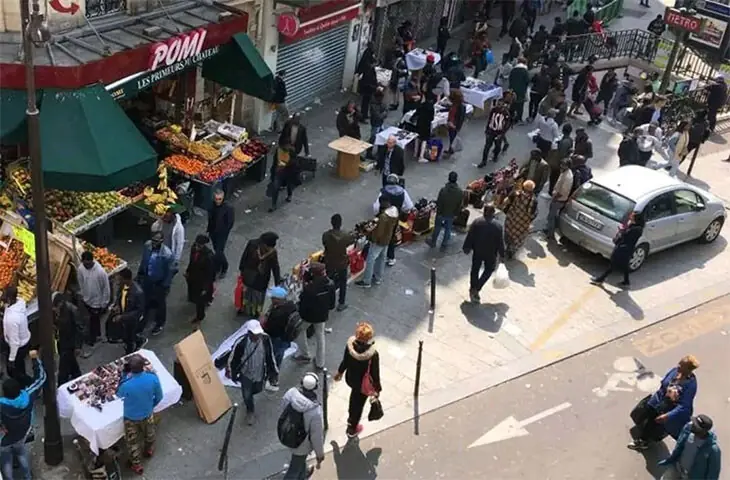  A view of the Ch&acirc;teau Rouge Market in Paris | Facebook 