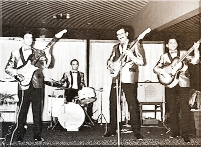  The Ivan&rsquo;s Aces band playing at a club in Karachi | Legendary Musicians of Karachi 