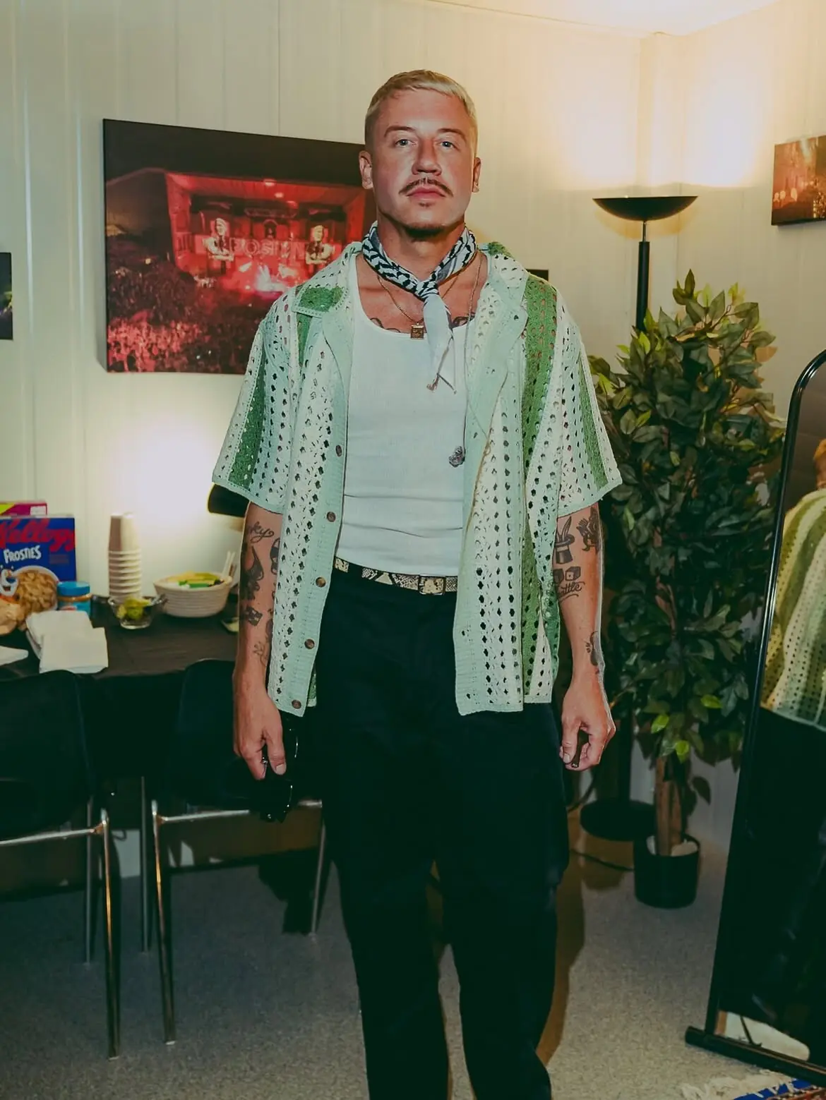 Rapper Macklemore dropped by Ed Sheeran's US tour for calling for a free Palestine