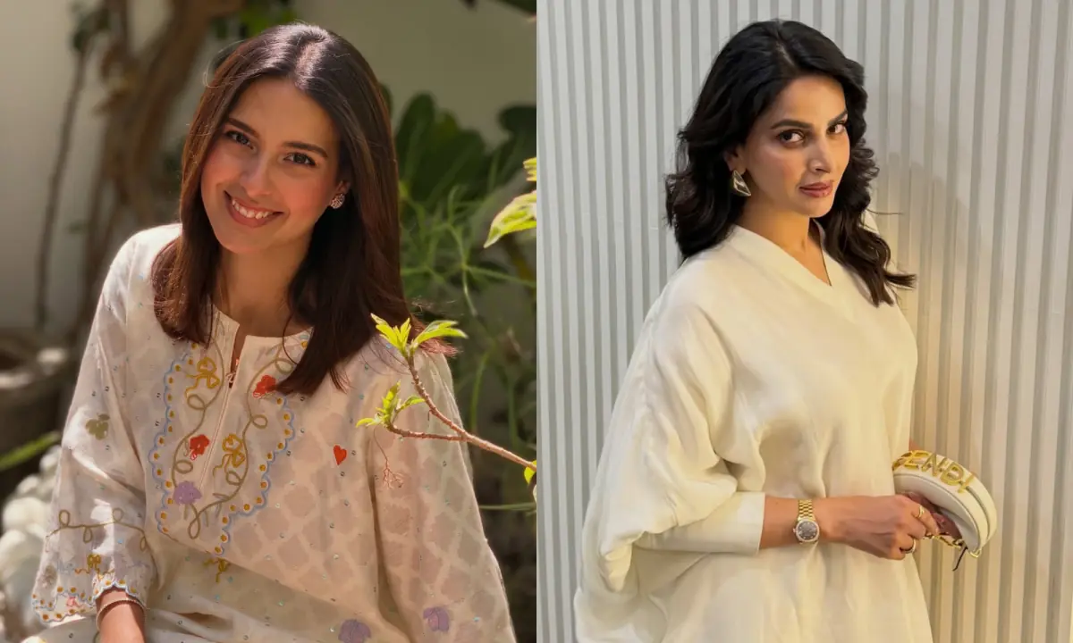 Learn a lesson on showing your peers support from Iqra Aziz and Saba Qamar