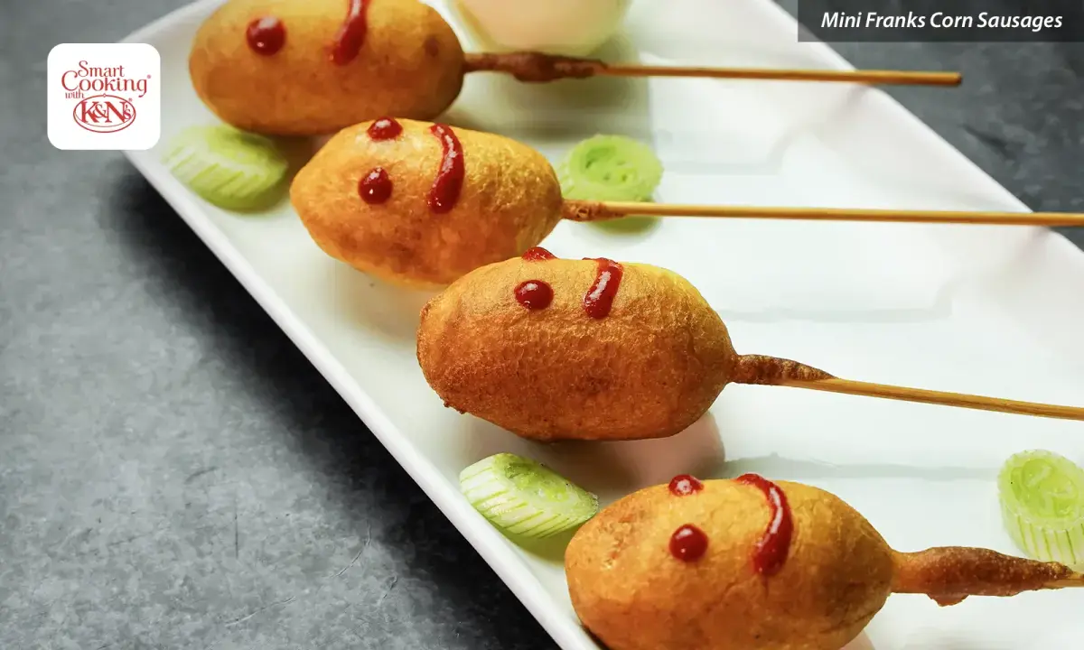 K&N's SmartCooking Recipes: Mini Franks Corn Sausages