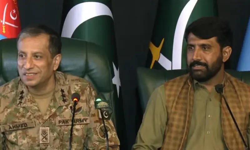 DG ISPR lampoons Indian military's false-flag claims, presents 'neutralised terrorist' in press conference