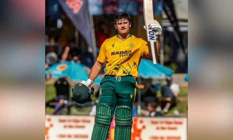 South Africa's Pretorius smashes highest ever score in T20 cricket