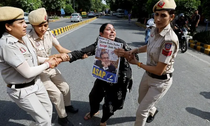 Indian police detain several people in Gen Z-led protests against voter roll changes