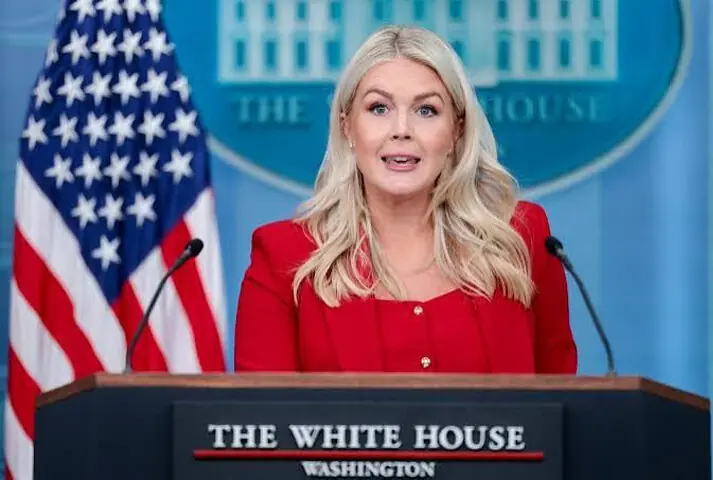  Karoline Leavitt, who gave birth to her second child in the spring, stepped down in late August to focus on her family.&mdash;Reuters 