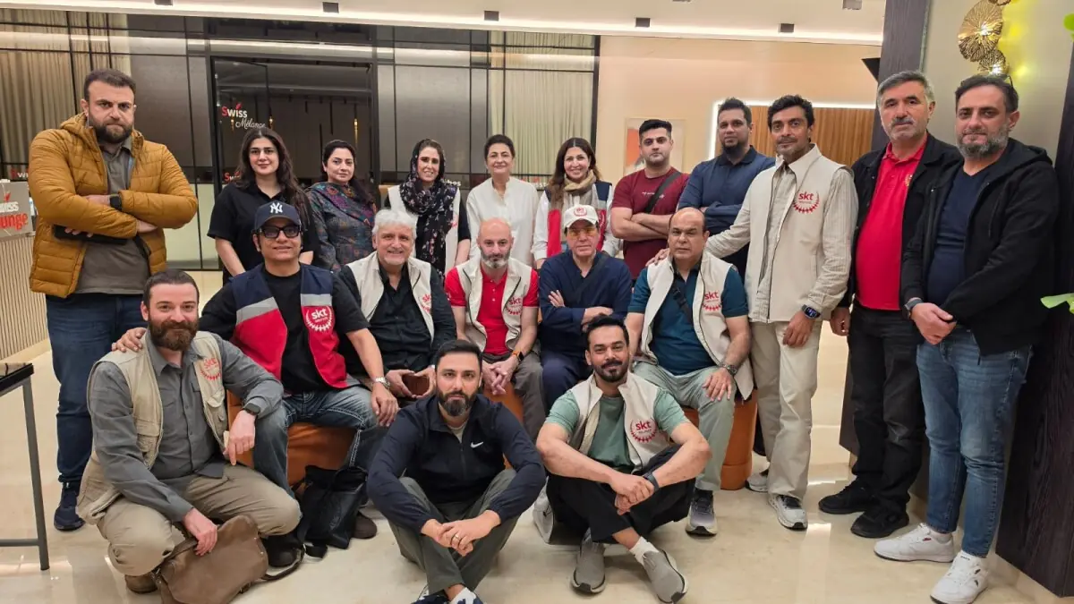 Pakistani actors bring aid and comfort to displaced Palestinians in Jordan