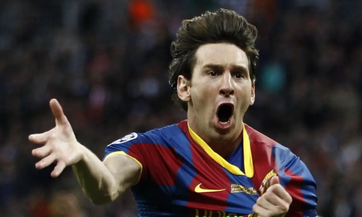 Lionel Messi at Barcelona.–Reuters