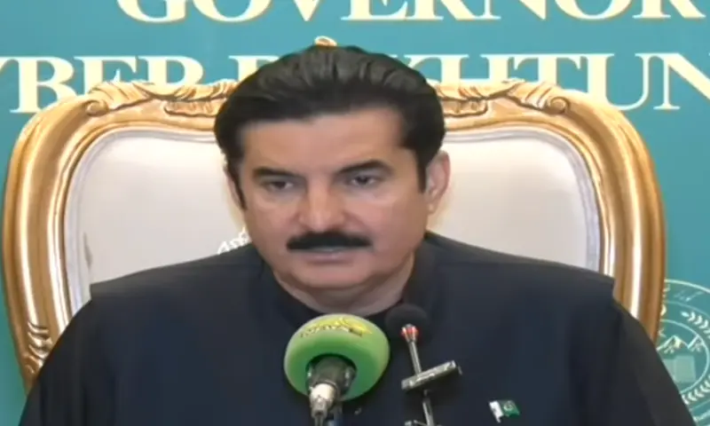 KP governor Faisal Karim Kundi challenges PTI long march participants to cross Swabi