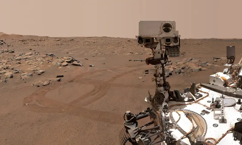 Nasa's Perseverance rover breaks record for off-planet driving on Mars