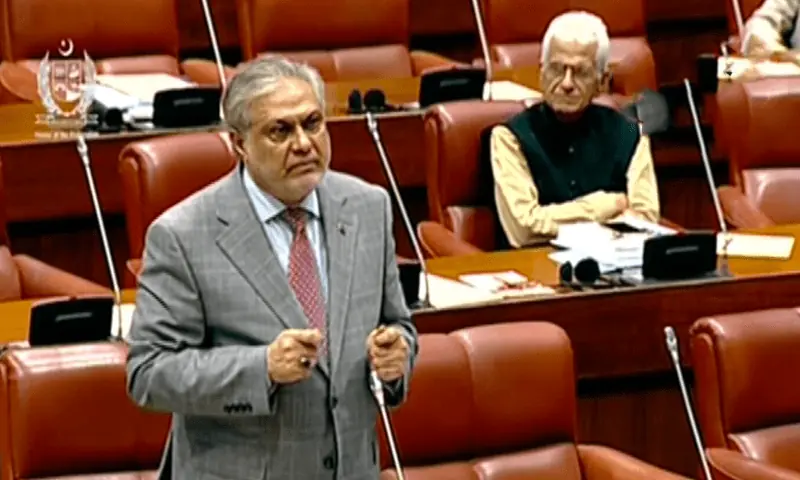 In Senate, Dar says federal cabinet 'rightly decided' to end process of reconciliation with PTI