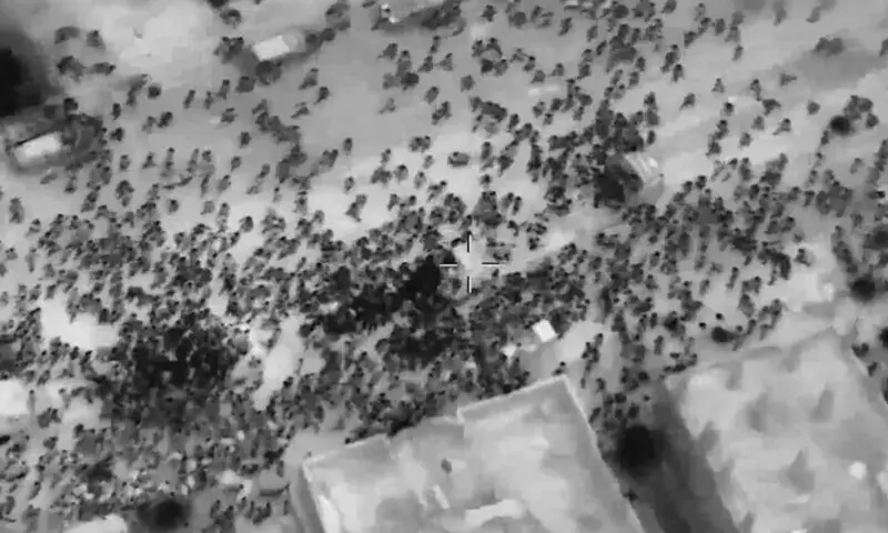  Screenshot from video released by Israeli forces/Anadolu Agency 