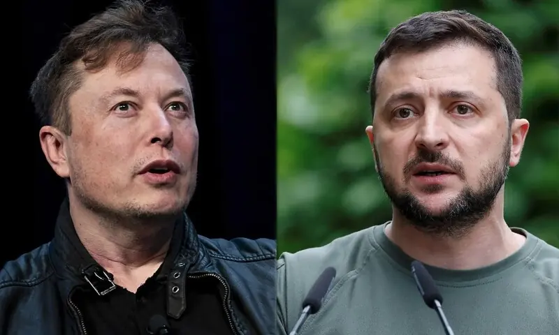 Elon Musk calls on Zelensky to 'go' as Ukraine leader