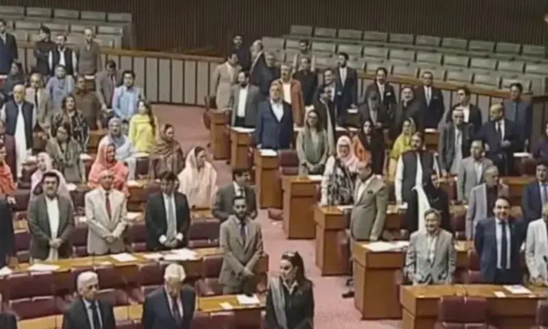 Joint sitting of Parliament endorses emergency, governor's rule in KP amid opposition outcry