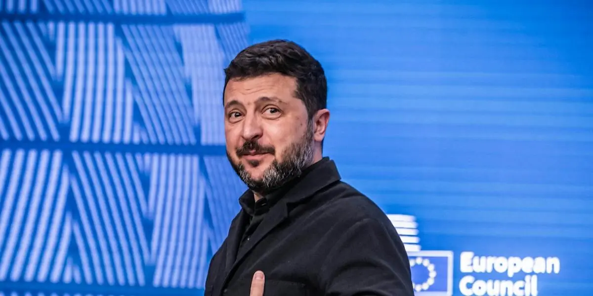 Zelensky smiles on being asked whether Trump is scapegoating him