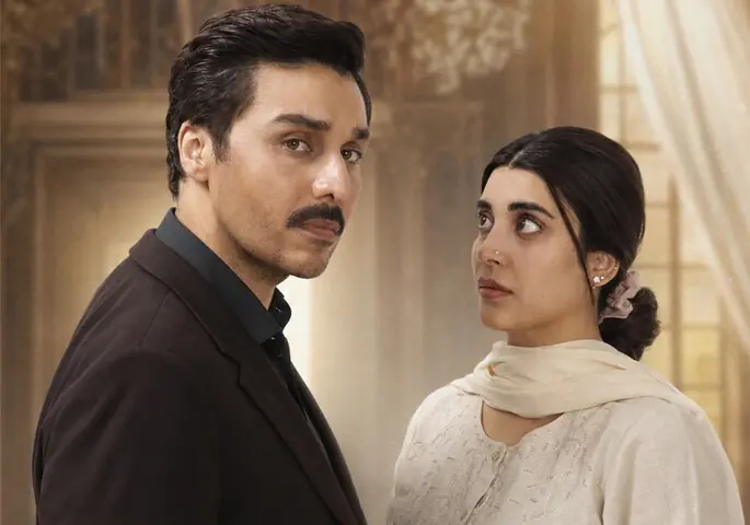 Ahsan Khan as Tabish and Urwa Hocane as Beena in Aap Ki Izzat
