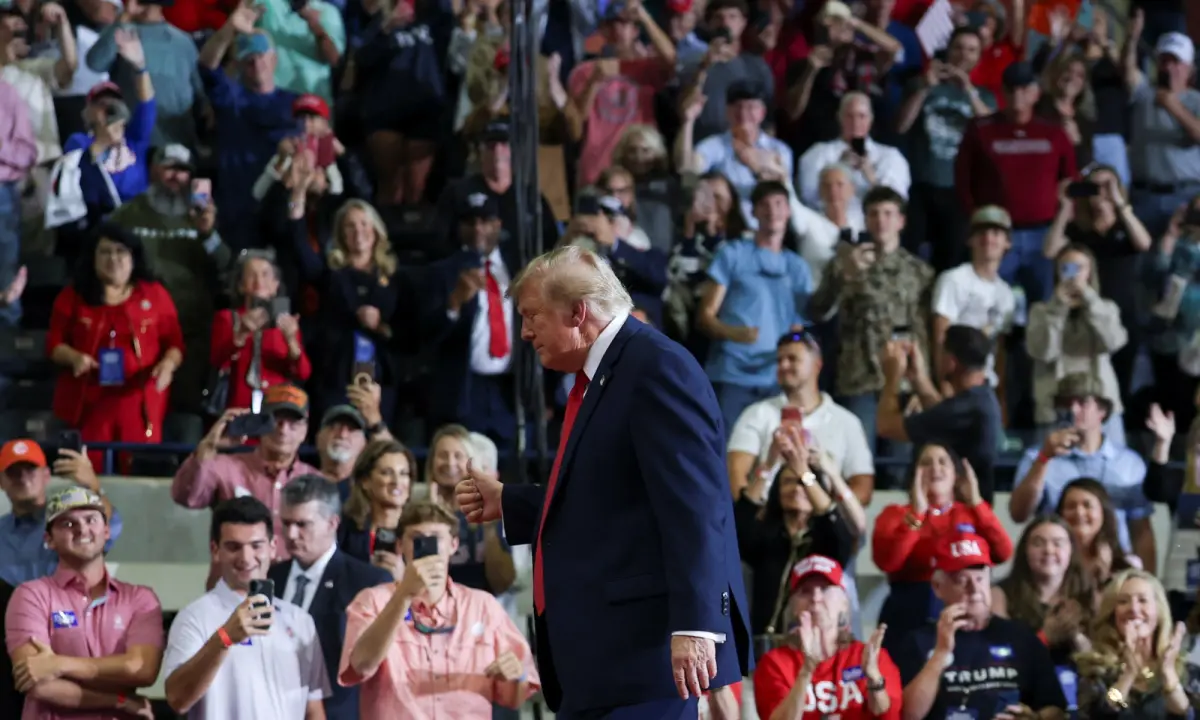 The Trump rally: a slice of 'Americana' politics, coming to an end
