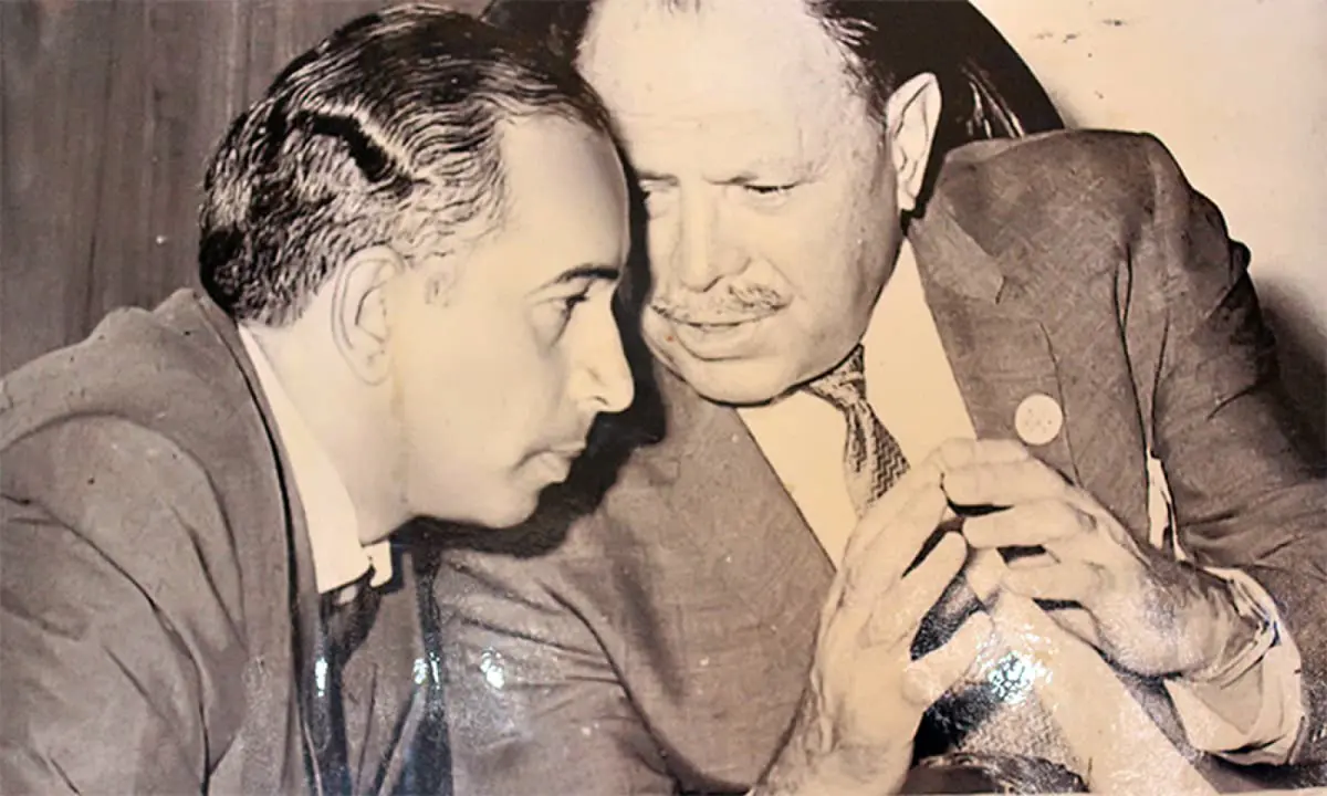 Zulfikar Ali Bhutto (left) and Gen Ayub Khan: Ayub’s martial law was the Pakistan Army’s first foray into moulding the political sysetm | File
