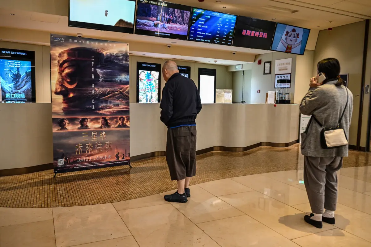 China's first AI film hits cinemas to lukewarm reception