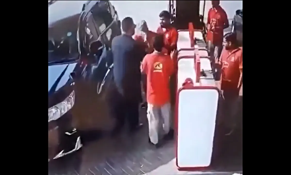 Man accused of thrashing petrol station worker in Lahore discharged from case as parties reach compromise