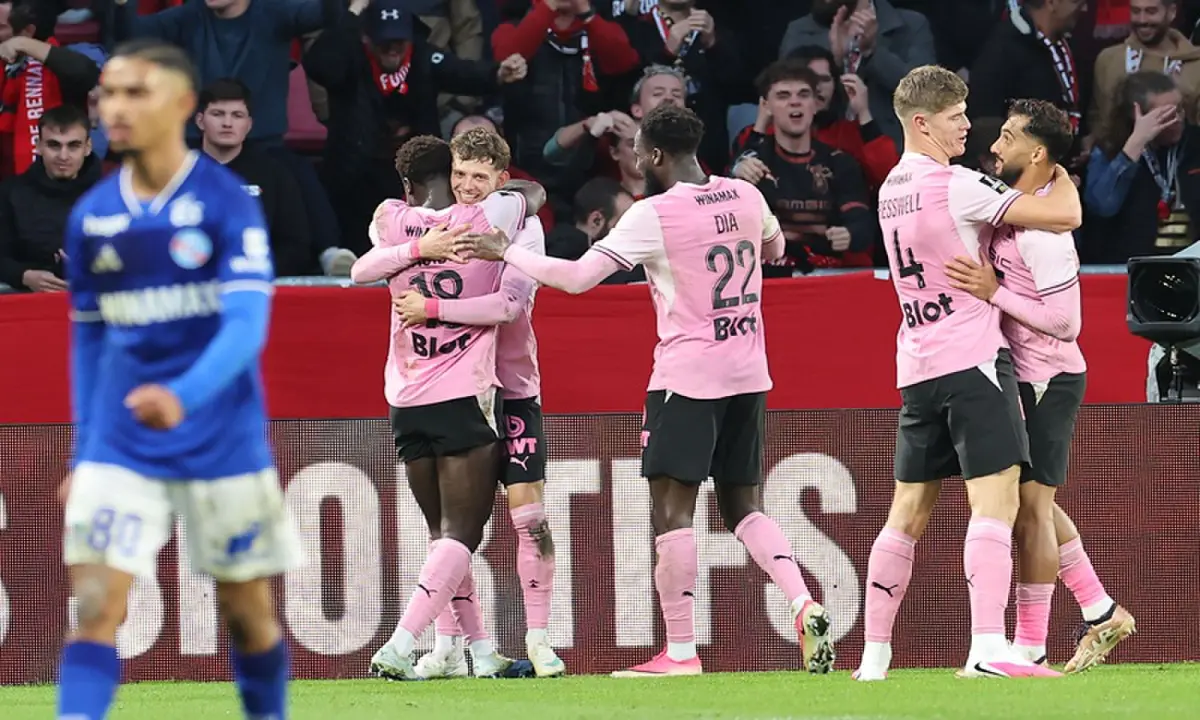 Monaco hold Lille as Rennes go top of Ligue 1