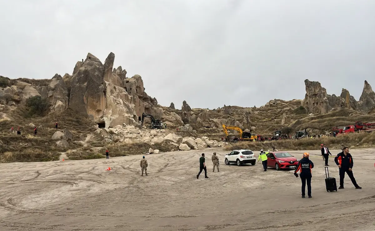 Two dead in rock spire collapse at tourist site in Turkiye's Cappadocia