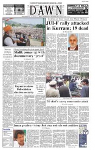 Taliban say their target was Munir Orakzai: JUI-F rally attacked in Kurram; 19 dead