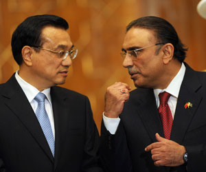 China's premier offers to help end Pakistan energy crisis
