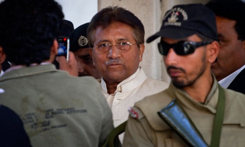 Musharraf indicted in judges' detention case