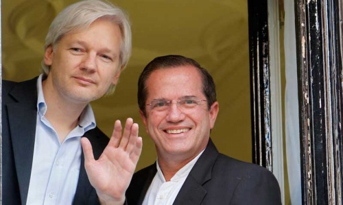 Julian Assange: a year in the embassy