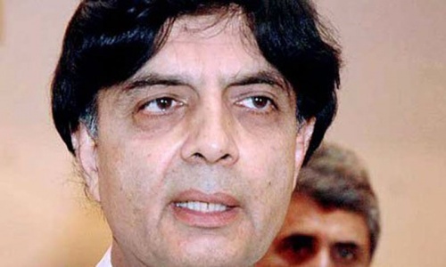 Relaxed approach not to work for Karachi law and order, says Nisar