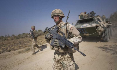 Three Nato soldiers killed in Afghan suicide blast