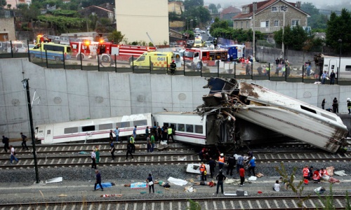 77 dead in Spanish train crash: official
